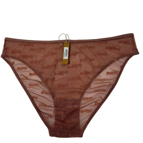 SKIMS After Hours Cheeky Brief Rose Clay XL - Picture 1 of 9